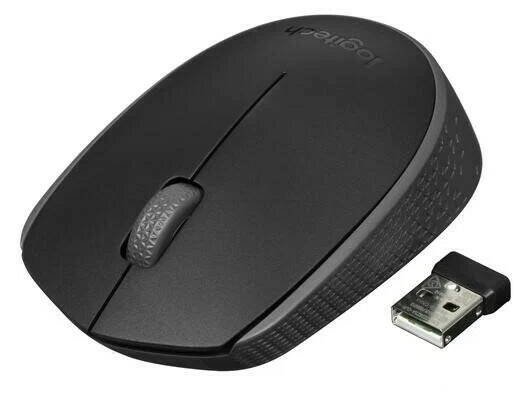 Мышь беспроводная Logitech M171 Black-Black